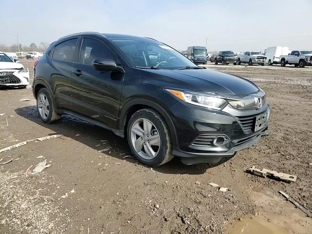 2019 Honda HR-V VIN 3CZRU5H76KM720987 Copart auction photo, rear end / side damage thumbnail 11