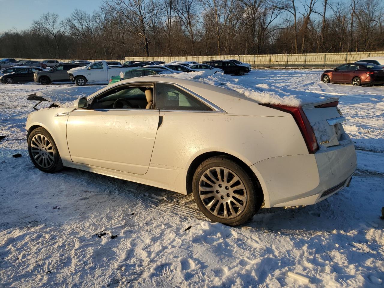 2011 Cadillac CTS VIN 1G6DS1ED6B0143442 Copart auction photo, front end damage thumbnail 2