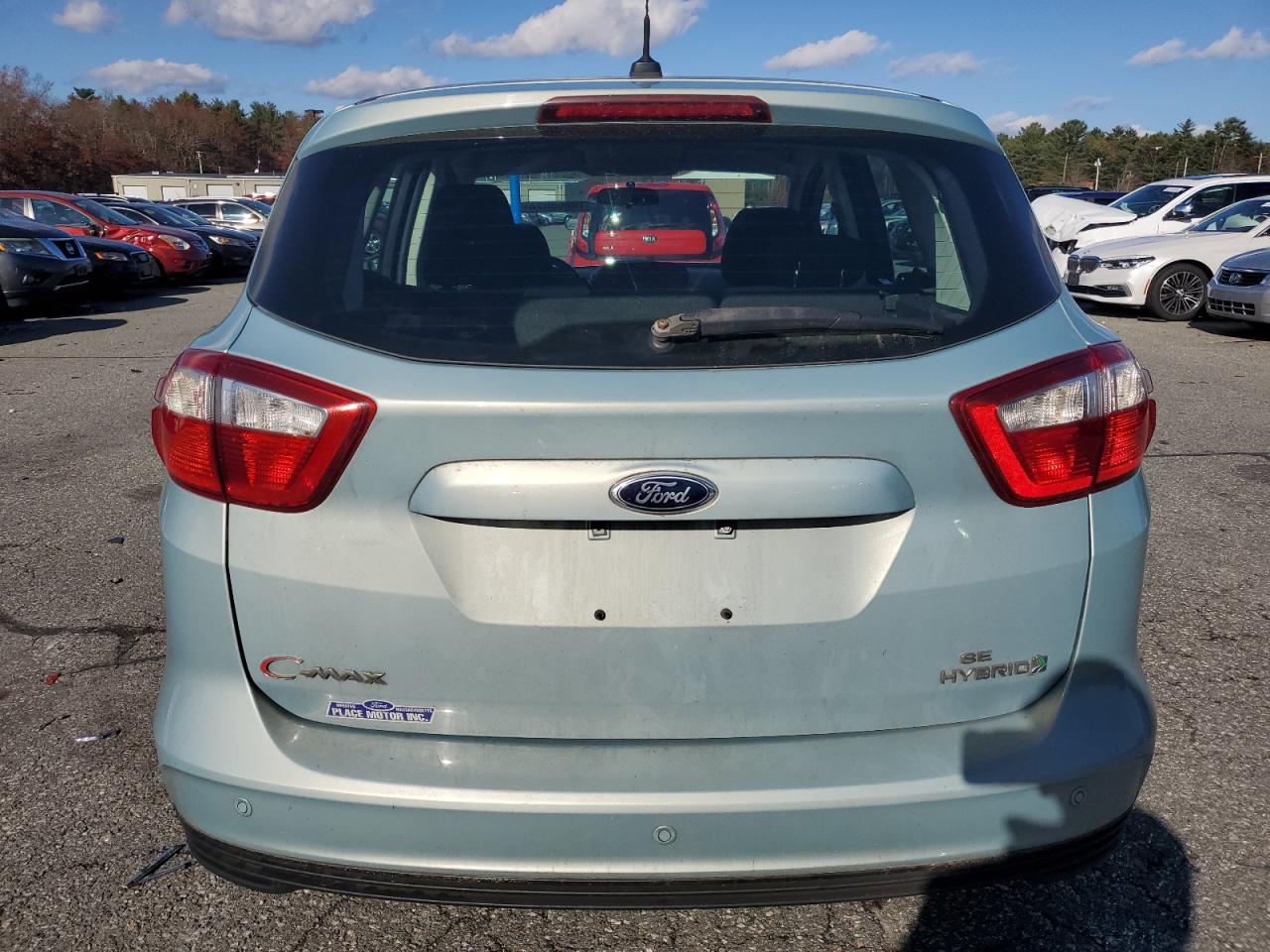 2013 Ford C-MAX VIN 1FADP5AU7DL519293 Copart auction photo, front end / minor dent/scratches damage thumbnail 6