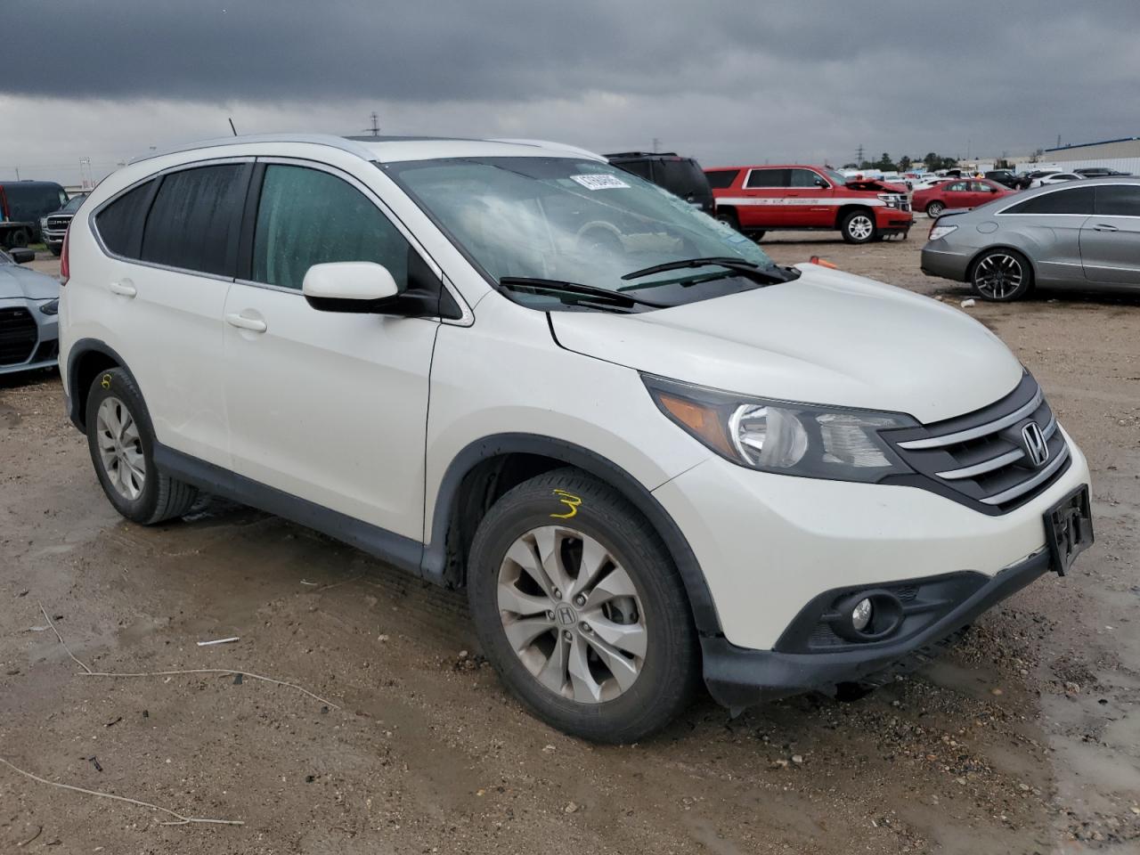 2014 Honda CR-V VIN 5J6RM3H72EL016179 Copart auction photo, all over / minor dent/scratches damage thumbnail 4