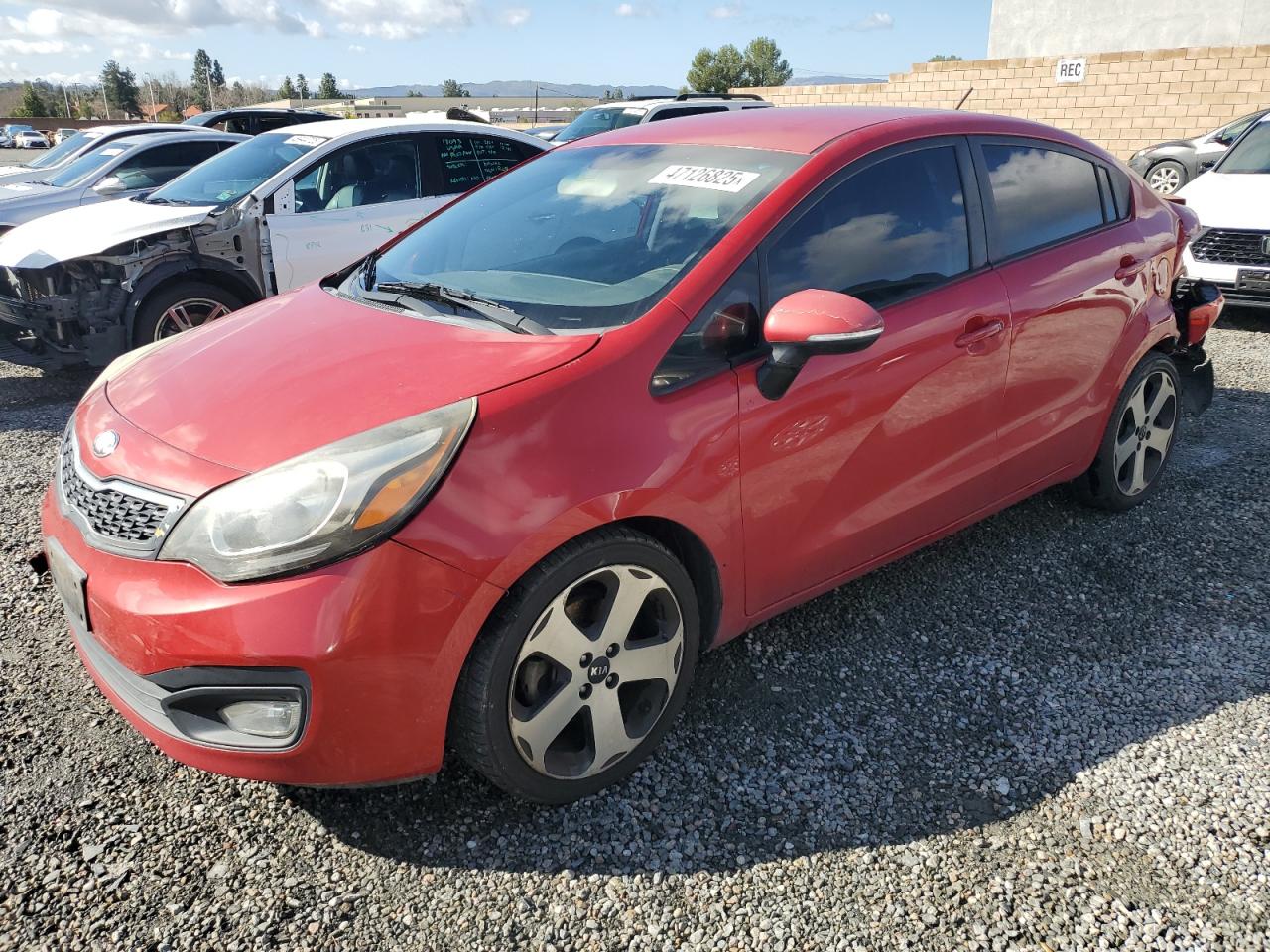 2013 KIA Rio VIN KNADN4A32D6207718