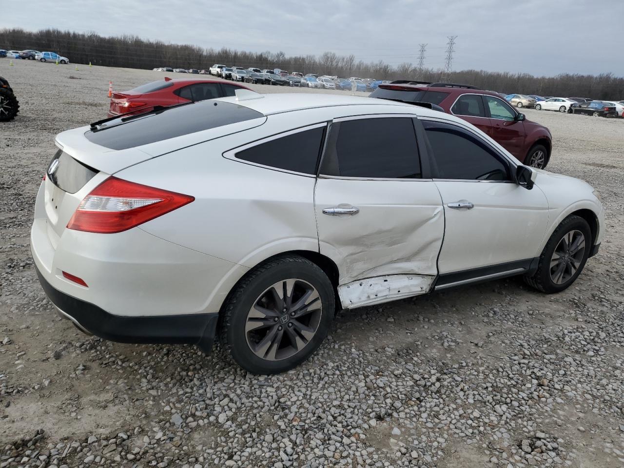 2015 Honda Crosstour VIN 5J6TF1H50FL001801 Copart auction photo, side damage thumbnail 3