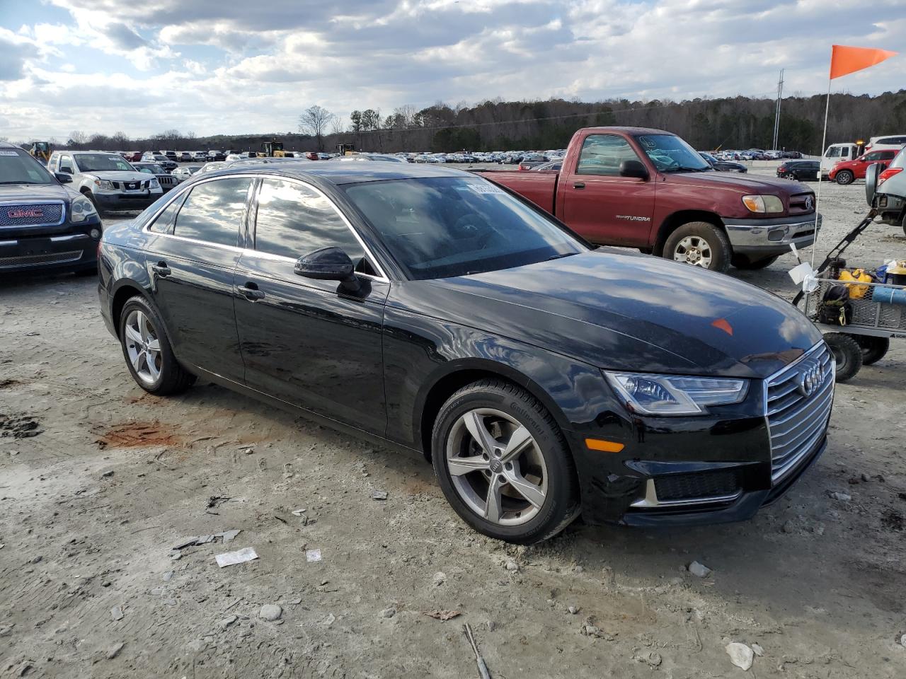 2019 Audi A4 VIN WAUGMAF41KA038687 Copart auction photo, mechanical damage thumbnail 4