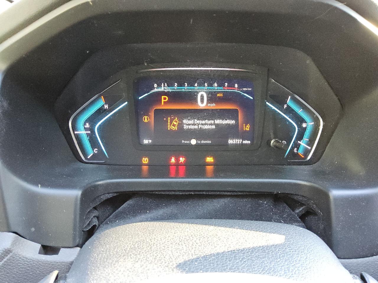 2019 Honda Odyssey VIN 5FNRL6H51KB131976 Copart auction photo, front end damage thumbnail 9