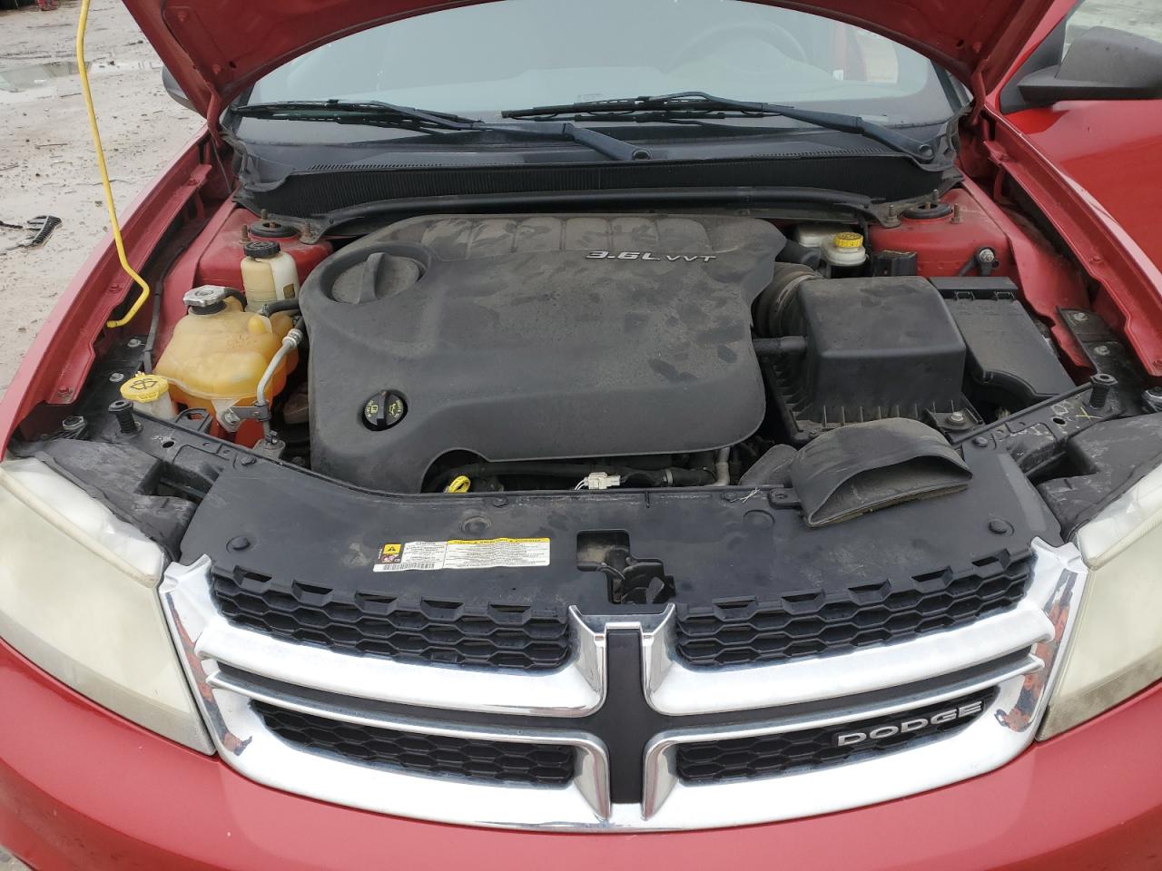 2011 Dodge Avenger VIN 1B3BD4FG5BN540136 Copart auction photo, all over damage thumbnail 11