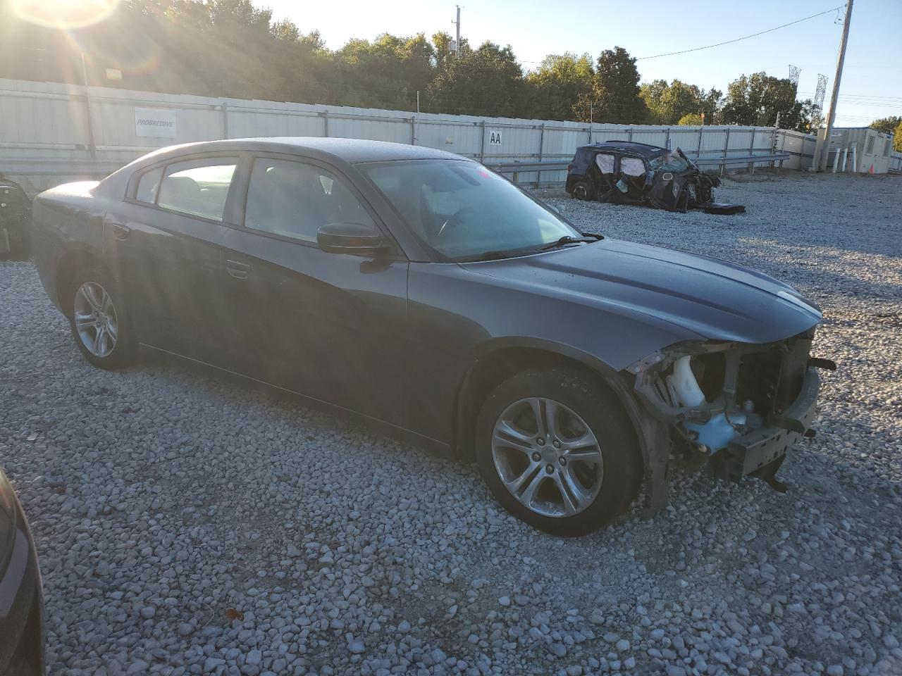 2015 Dodge Charger VIN 2C3CDXBG4FH725257 Copart auction photo, frame damage damage thumbnail 4
