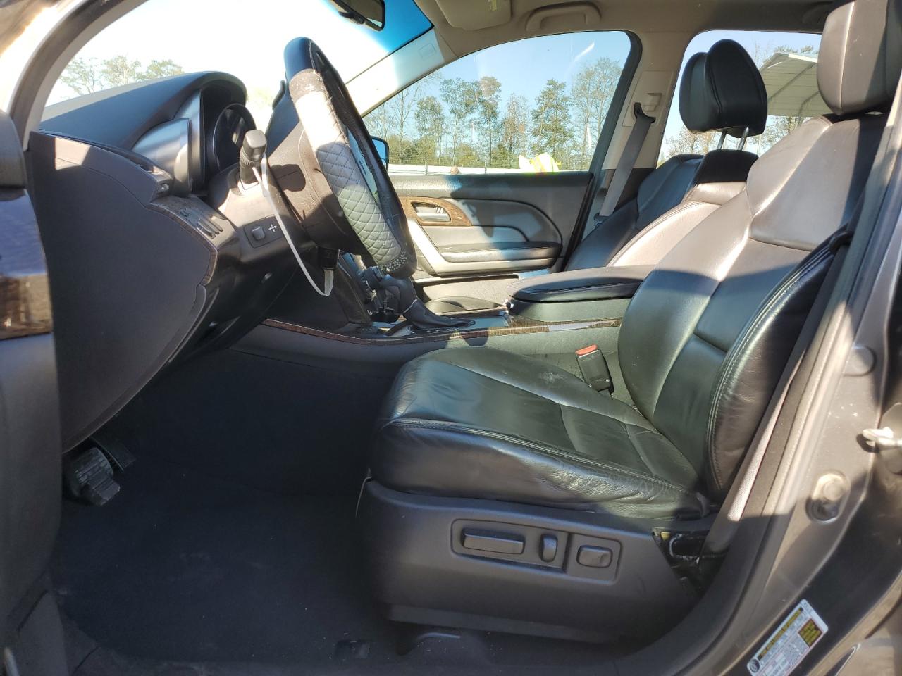 2012 Acura MDX VIN 2HNYD2H38CH520264 Copart auction photo, front end damage thumbnail 7