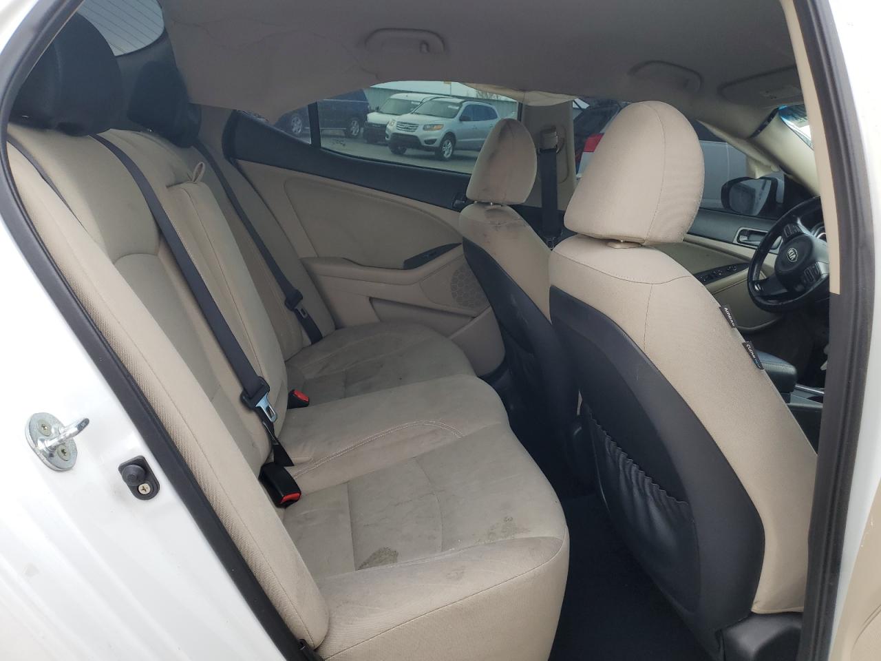 2015 KIA Optima VIN KNAGM4A75F5592705 Copart auction photo, side / front end damage thumbnail 10