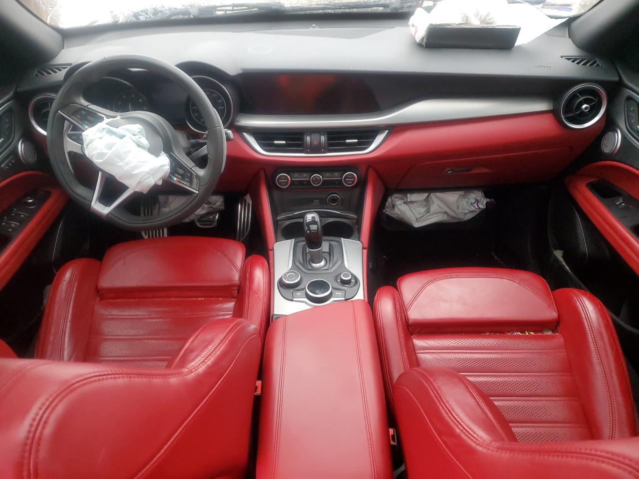 2019 Alfa Romeo Stelvio VIN ZASPAKBN6K7C38467 Copart auction photo, front end / rear end damage thumbnail 8