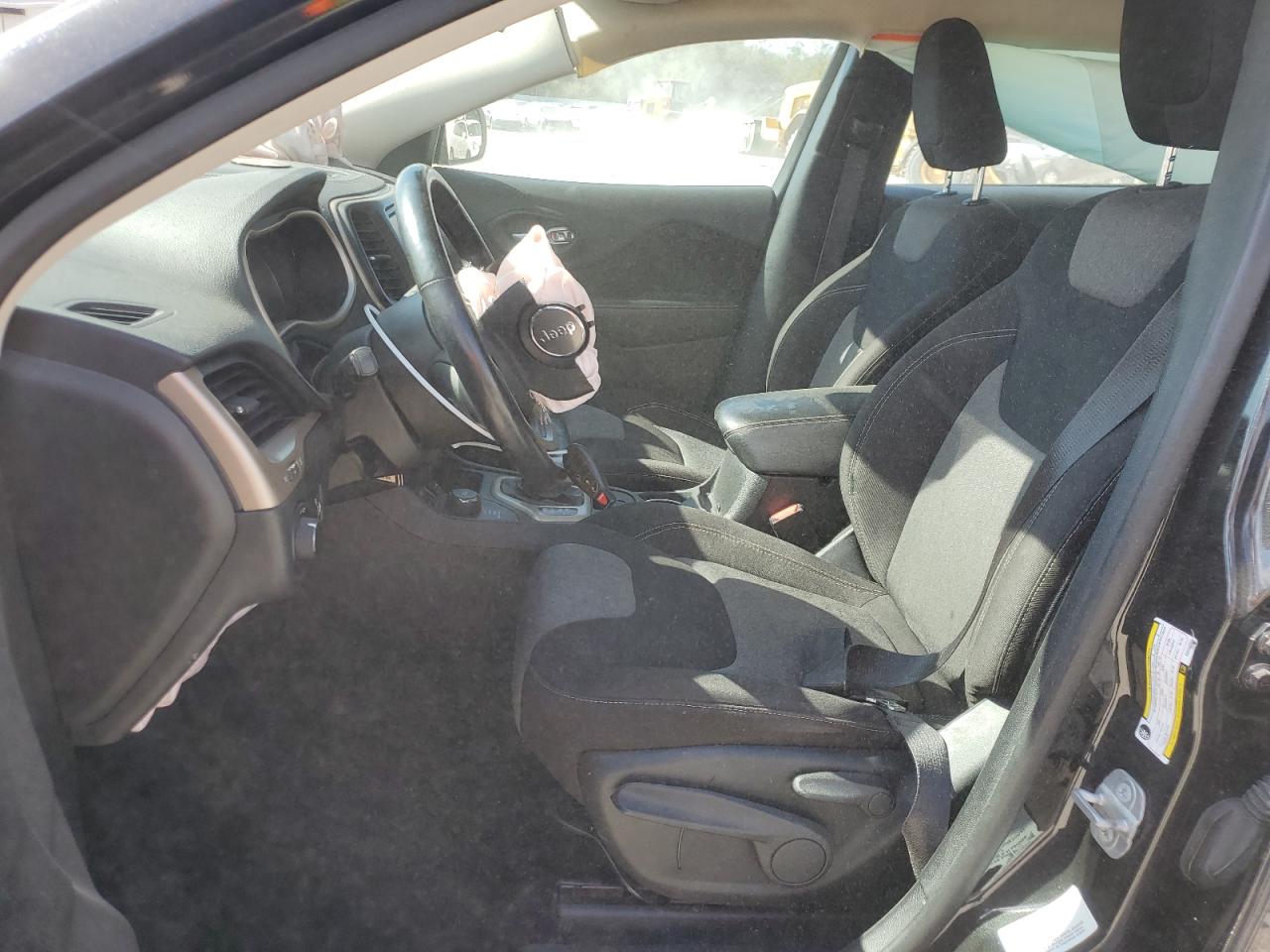 2014 Jeep Grand Cherokee VIN 1C4PJMAB2EW282780 Copart auction photo, front end / side damage thumbnail 7