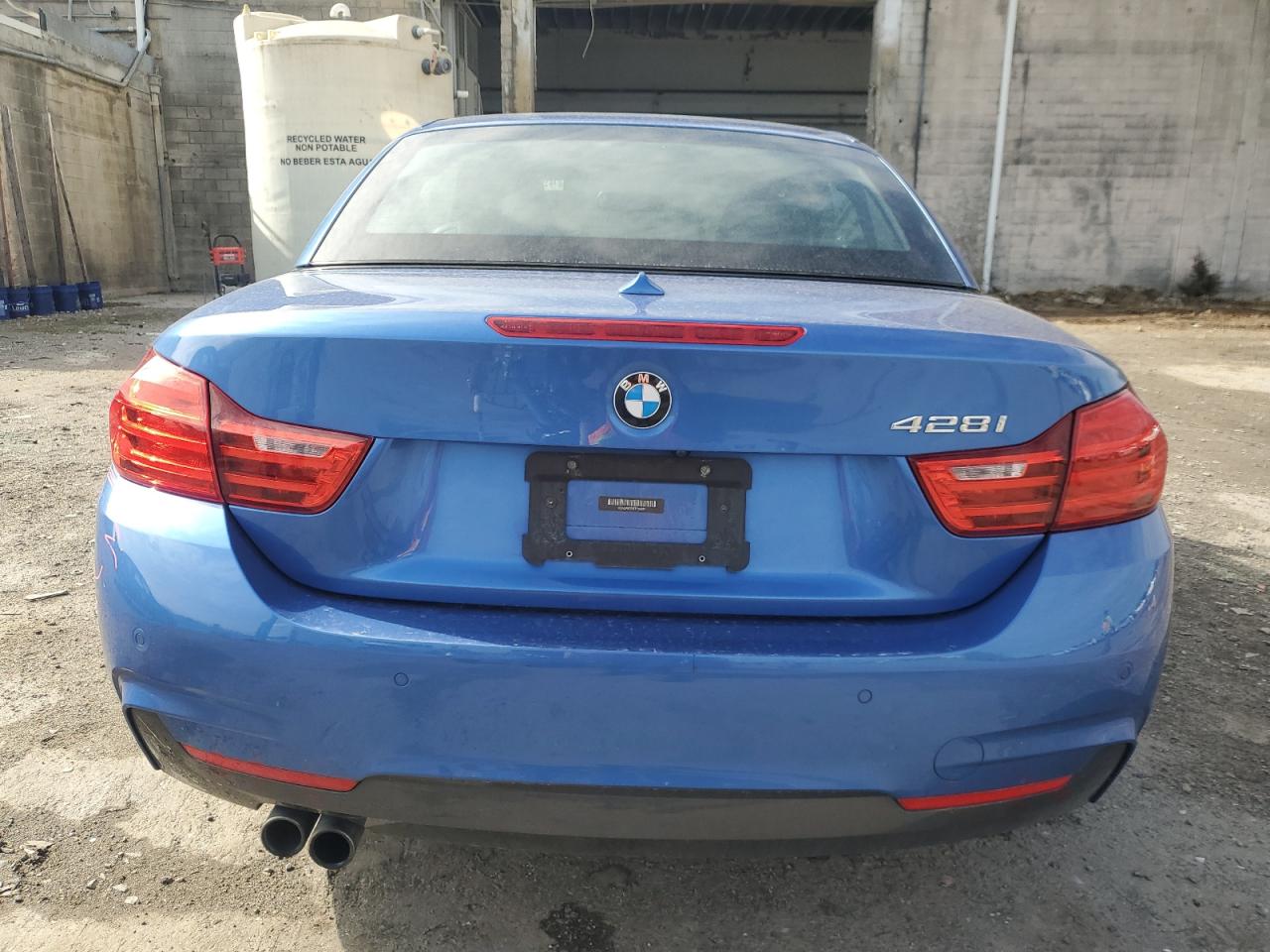 2015 BMW 4er VIN WBA3V5C55FP753491 Copart auction photo, front end / minor dent/scratches damage thumbnail 6