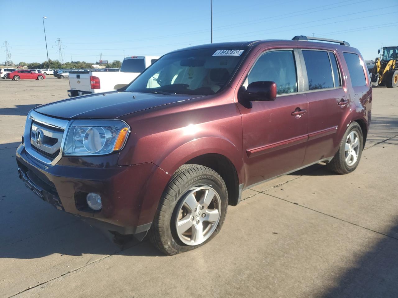 2011 Honda Pilot VIN 5FNYF4H74BB097430