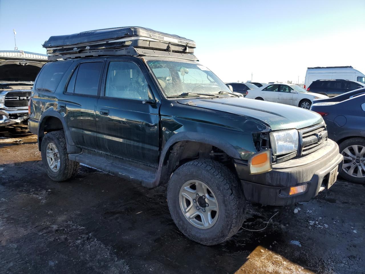 1999 Toyota 4Runner VIN JT3HN86R1X0253562 Copart auction photo, side / mechanical damage thumbnail 4