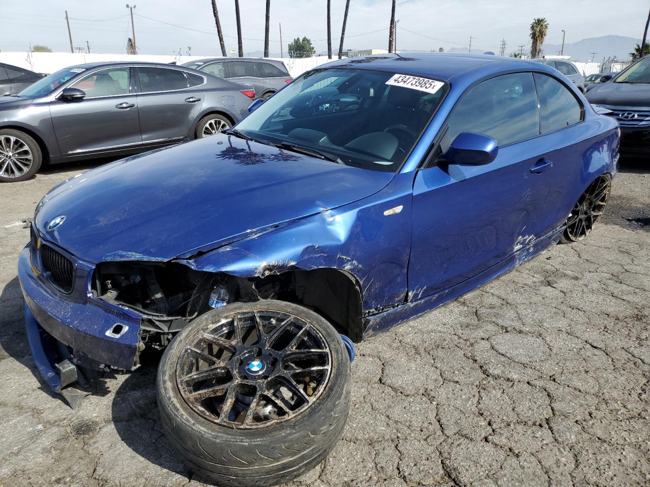2010 BMW 1er VIN WBAUP7C55AVF07560 - Copart auction photo