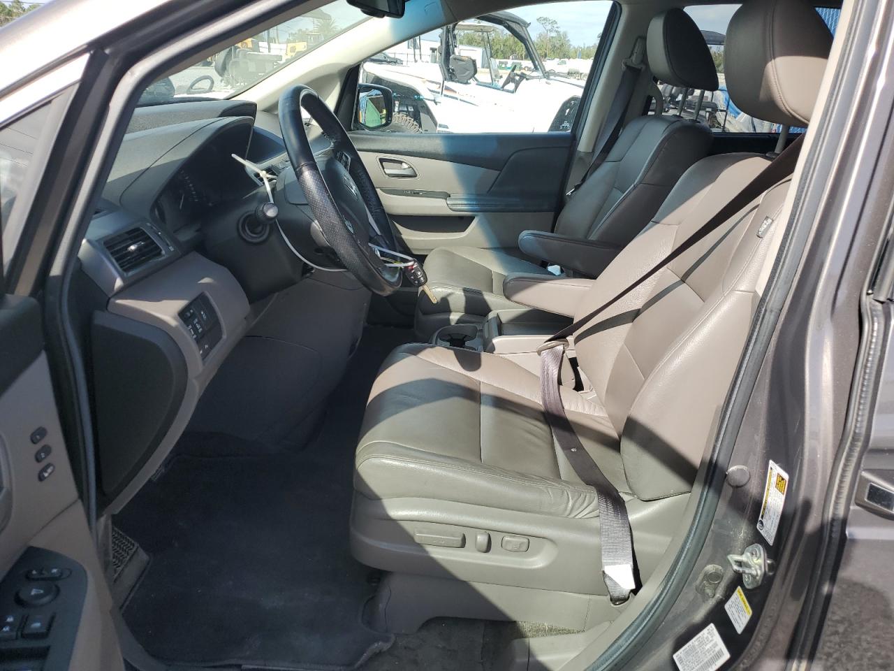 2013 Honda Odyssey VIN 5FNRL5H90DB007715 Copart auction photo, water/flood damage thumbnail 7