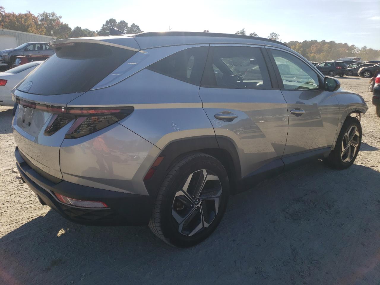 2022 Hyundai Tucson VIN 5NMJF3AE2NH001625 Copart auction photo, front end / minor dent/scratches damage thumbnail 3