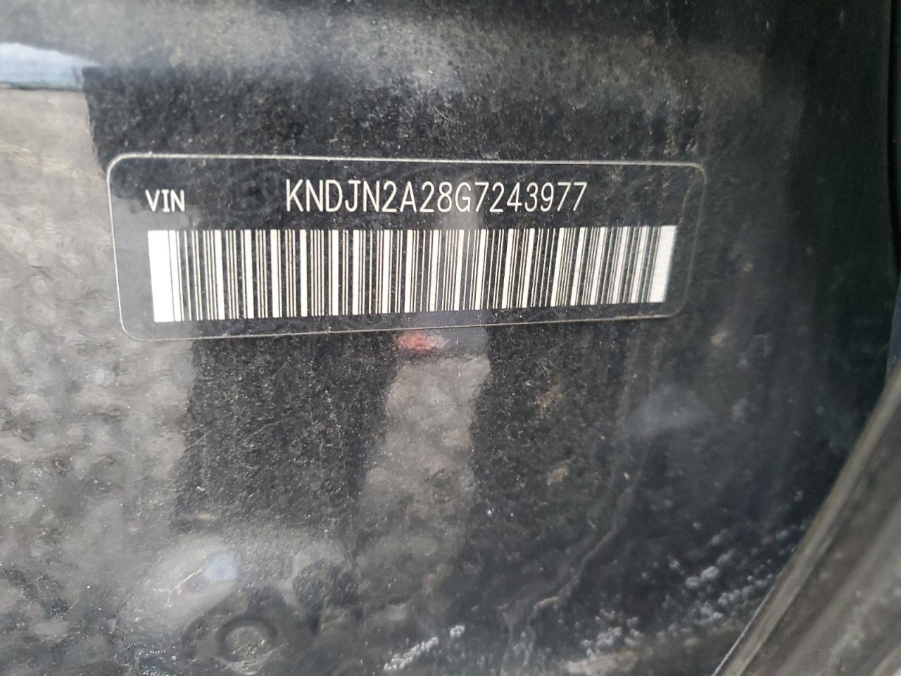 2016 KIA Soul VIN KNDJN2A28G7243977 Copart auction photo, rear end / front end damage thumbnail 12