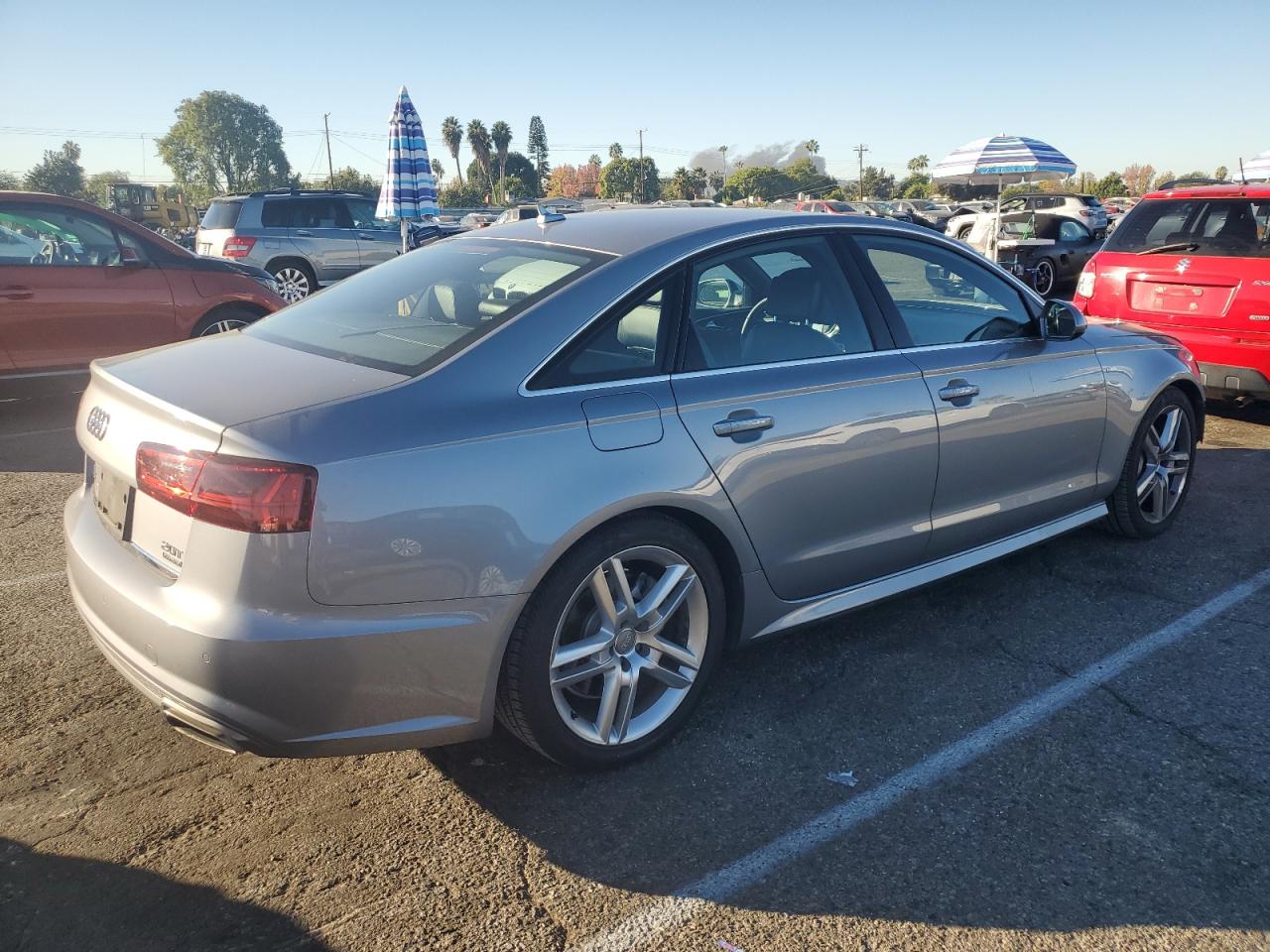 2016 Audi A6 VIN WAUGFAFC7GN020227 Copart auction photo, front end / minor dent/scratches damage thumbnail 3