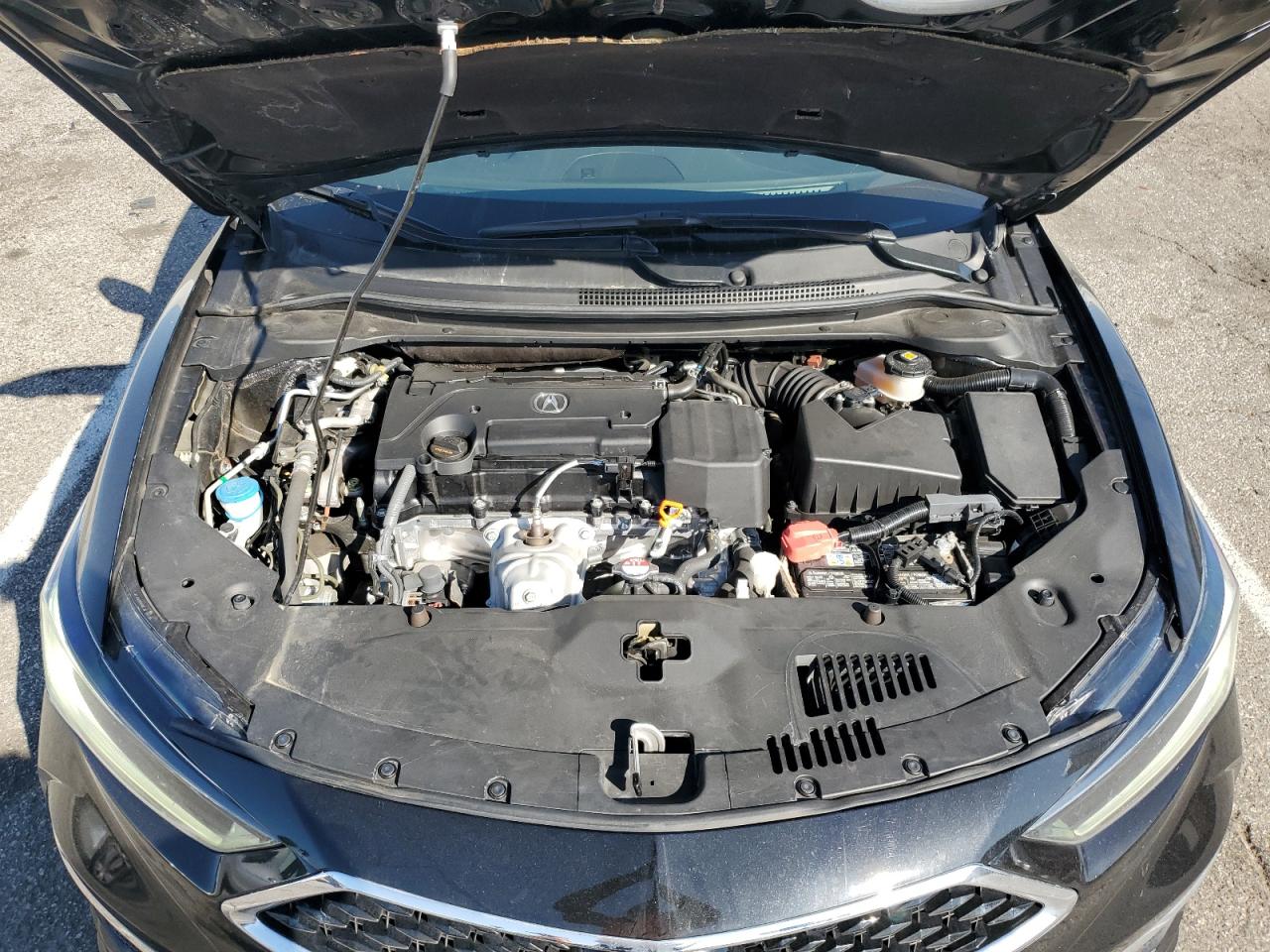 2022 Acura ILX VIN 19UDE2F37NA002511 Copart auction photo, rear end damage thumbnail 13
