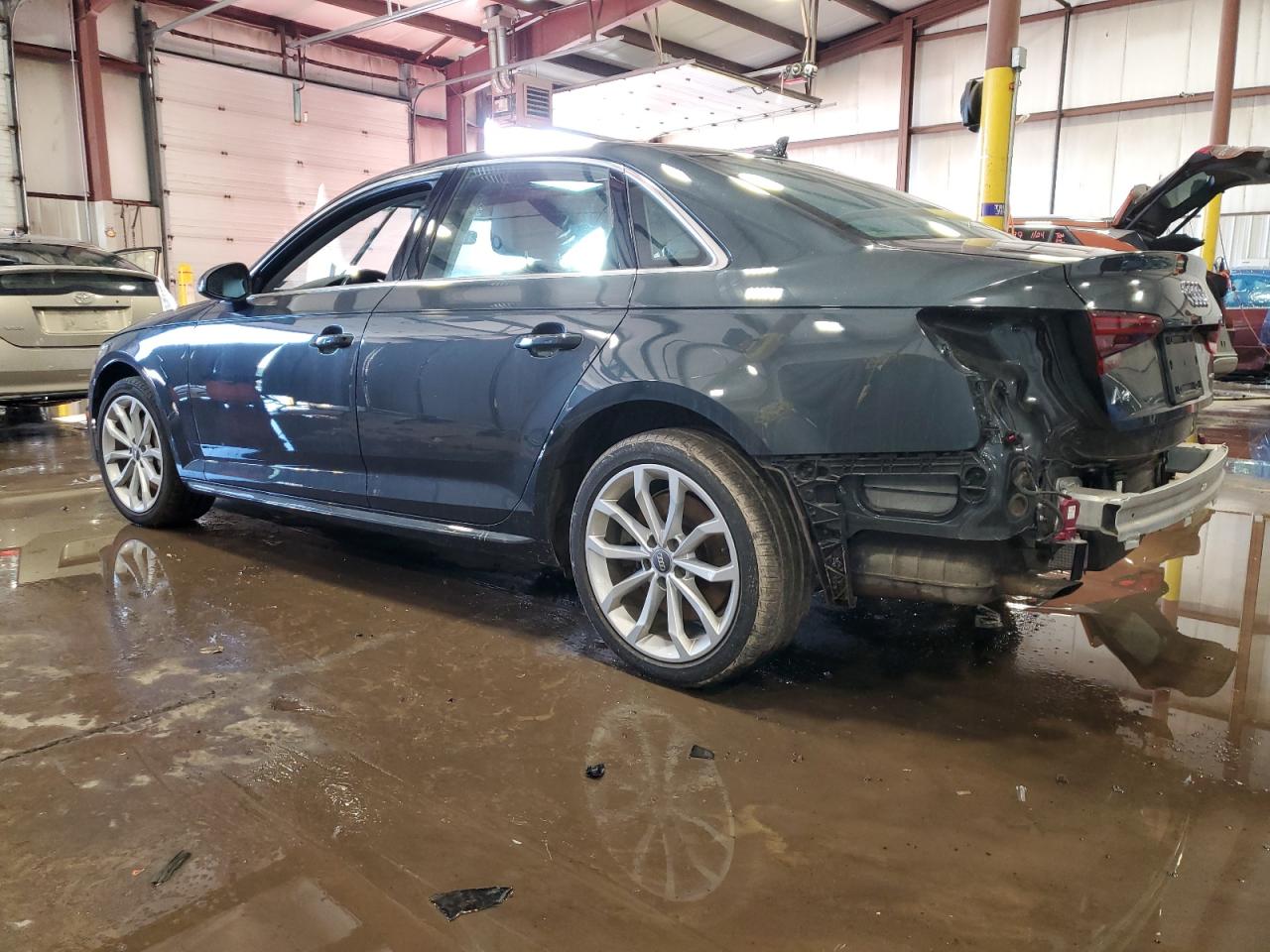 2019 Audi A4 VIN WAUENAF45KN002014 Copart auction photo, rear end damage thumbnail 2