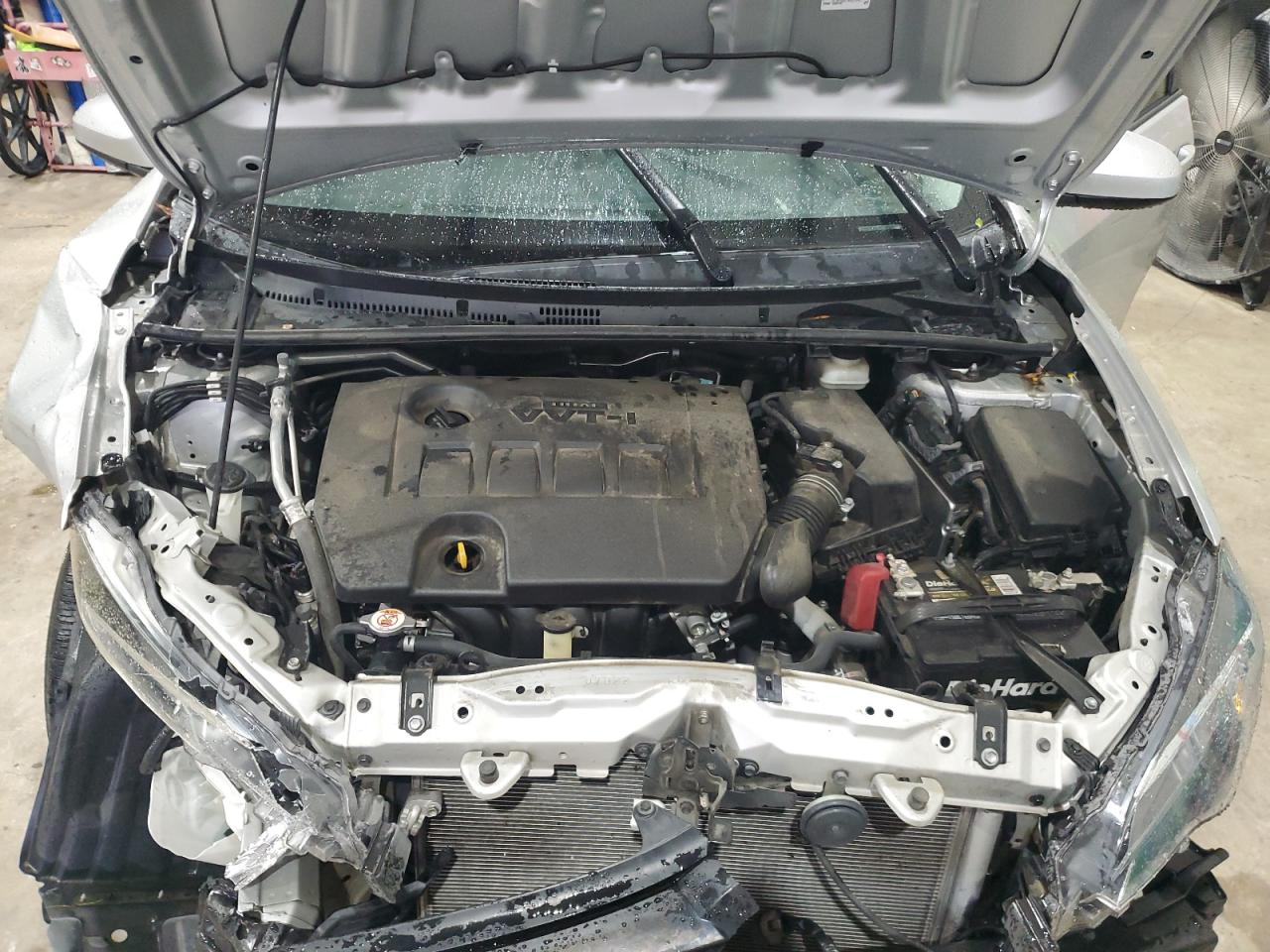 2019 Toyota Corolla VIN 5YFBURHE6KP883189 Copart auction photo, front end / side damage thumbnail 12