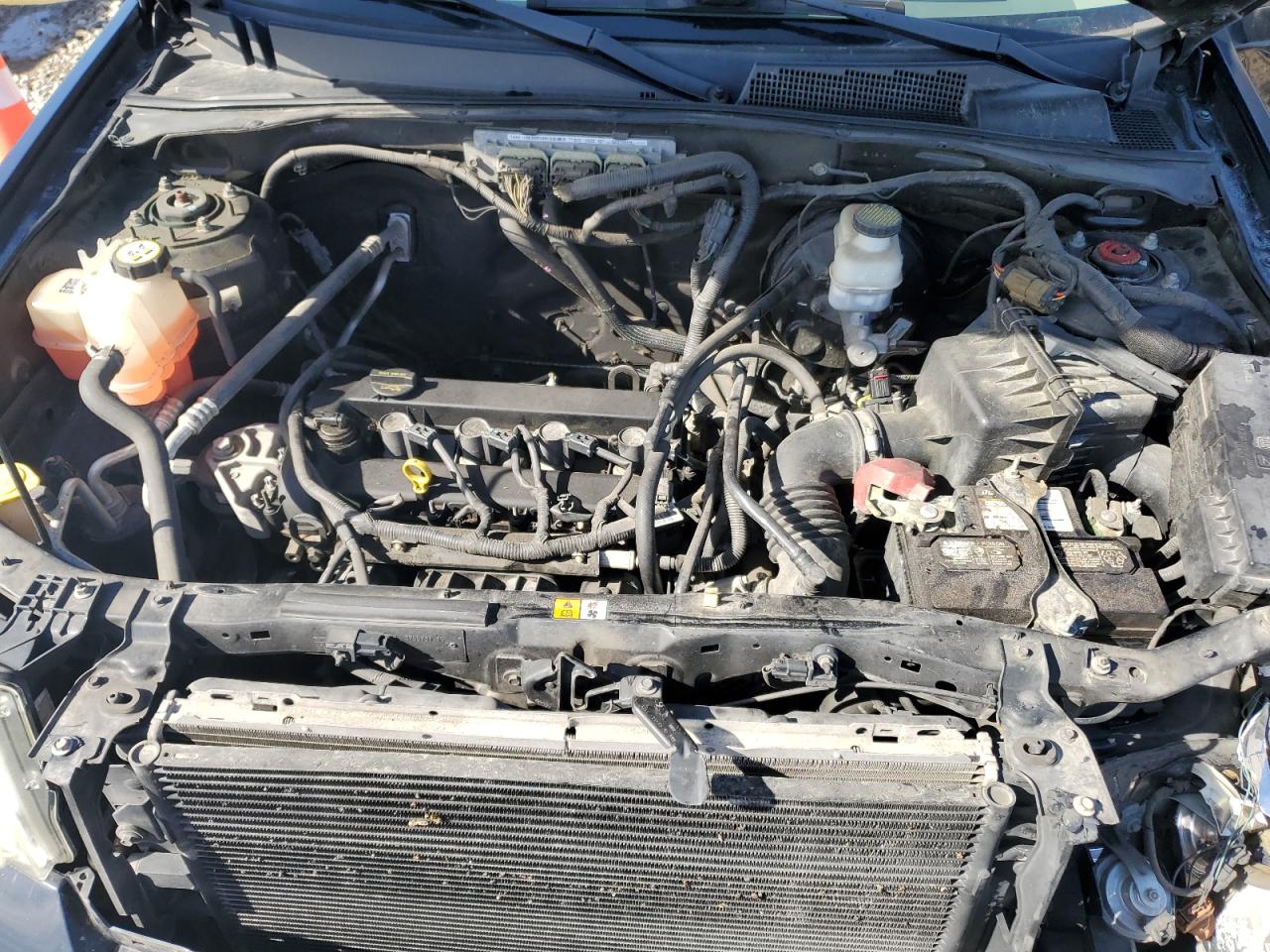 2012 Ford Escape VIN 1FMCU0C76CKA03404 Copart auction photo, front end / side damage thumbnail 12