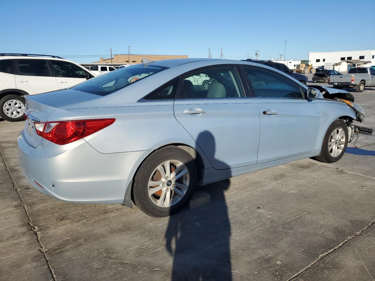 2013 Hyundai Sonata VIN 5NPEB4AC5DH671334 Copart auction photo, front end damage thumbnail 3