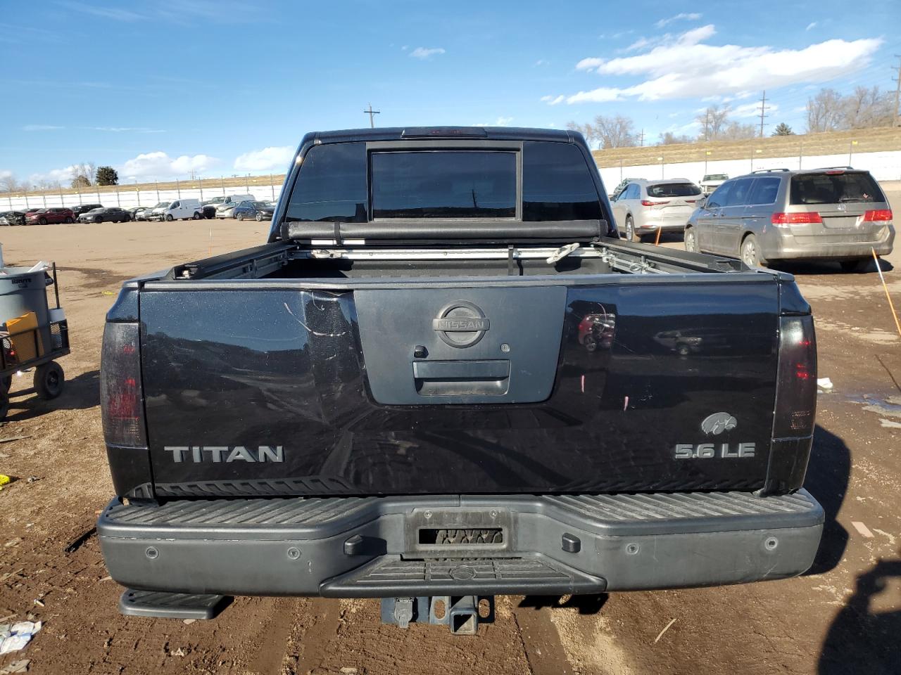 2009 Nissan Titan VIN 1N6AA07CX9N313703 Copart auction photo, front end damage thumbnail 6