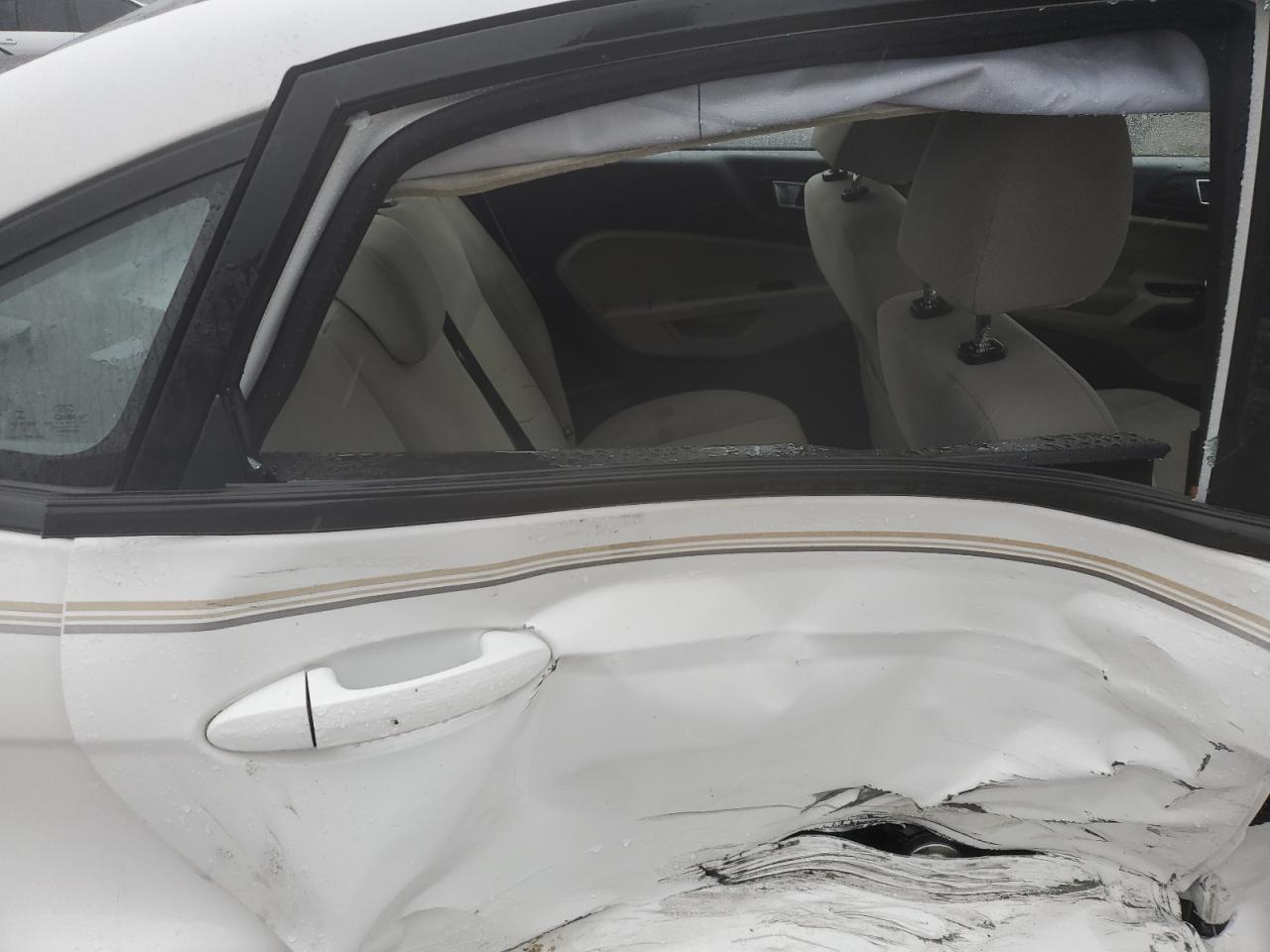 2015 Ford Fiesta VIN 3FADP4BJ3FM219265 Copart auction photo, side damage thumbnail 11