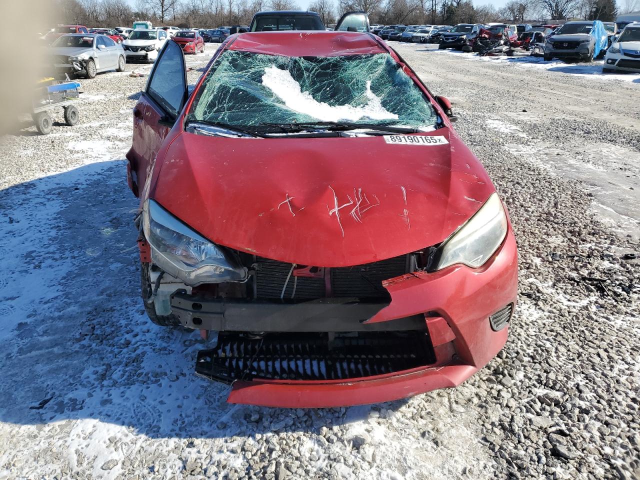 2016 Toyota Corolla VIN 2T1BURHE5GC552434 Copart auction photo, rollover damage thumbnail 5