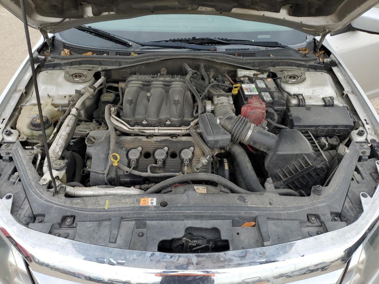 2011 Ford Fusion VIN 3FAHP0JG9BR292752 Copart auction photo, rear end / side damage thumbnail 11