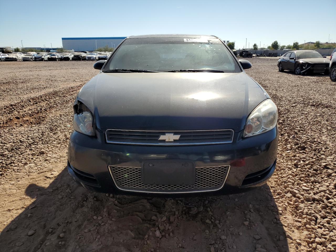 2014 Chevrolet Impala VIN 2G1WB5E35E1183369 Copart auction photo, front end / side damage thumbnail 5