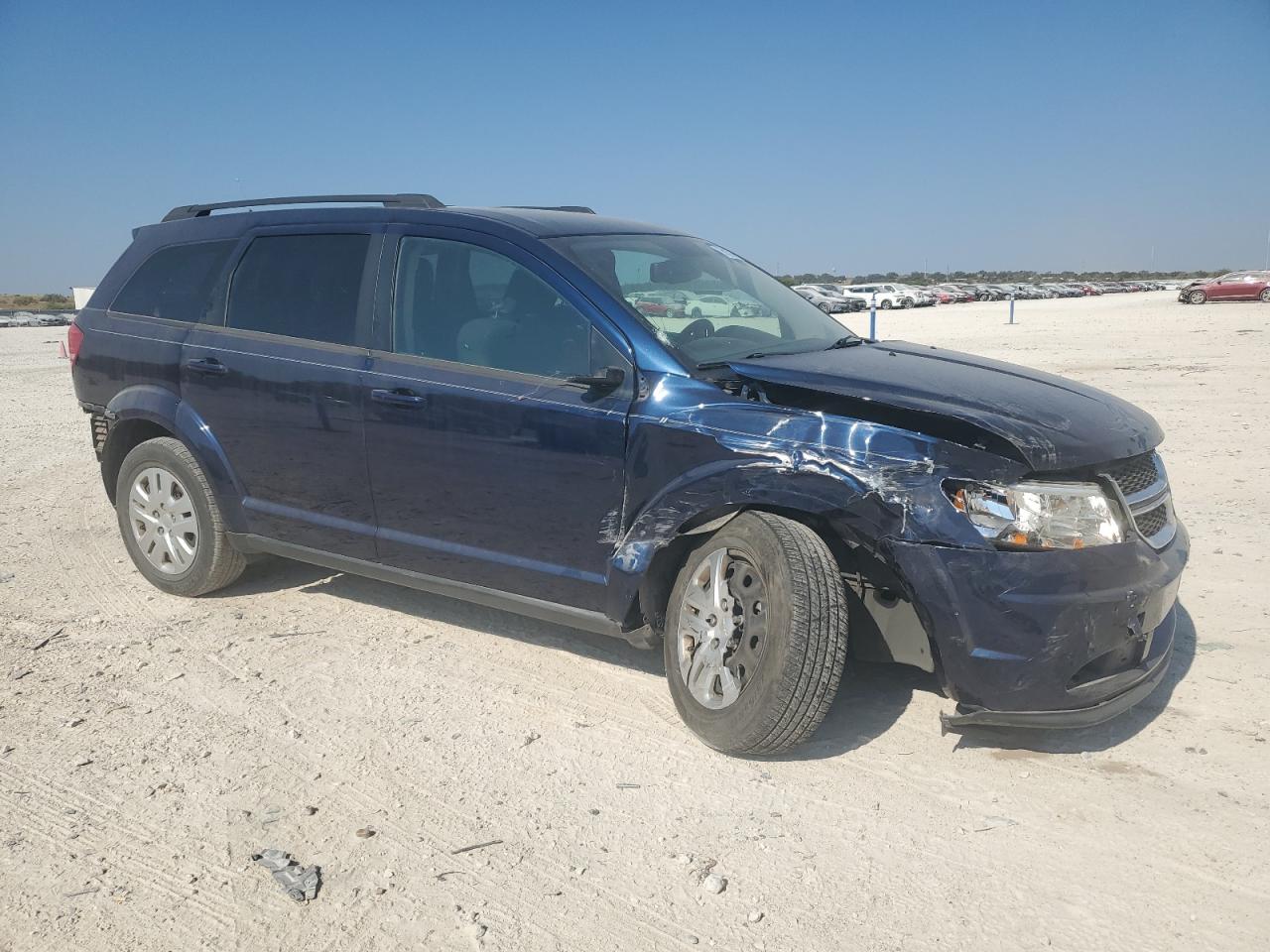 2017 Dodge Journey VIN 3C4PDCAB1HT545644 Copart auction photo, front end / side damage thumbnail 4