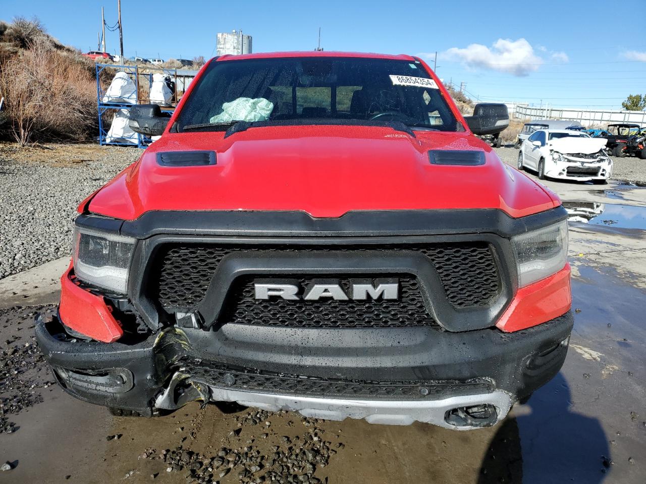 2020 RAM 1500 VIN 1C6SRFLT9LN174459 Copart auction photo, front end damage thumbnail 5