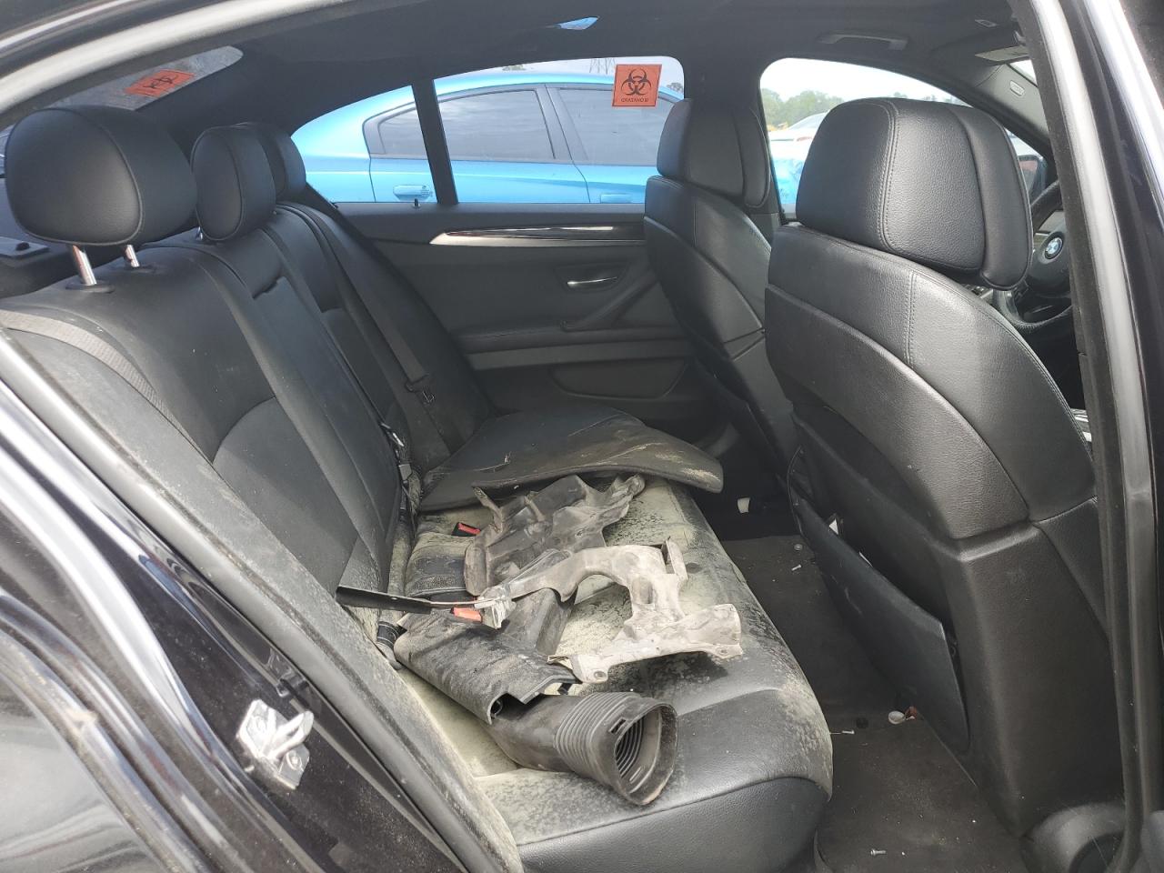 2013 BMW 5er VIN WBAFU9C5XDDY71333 Copart auction photo, front end damage thumbnail 10