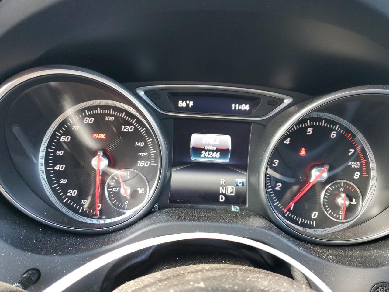 2018 Mercedes-Benz CLA-klasse VIN WDDSJ4GB1JN697595 Copart auction photo, front end / side damage thumbnail 9