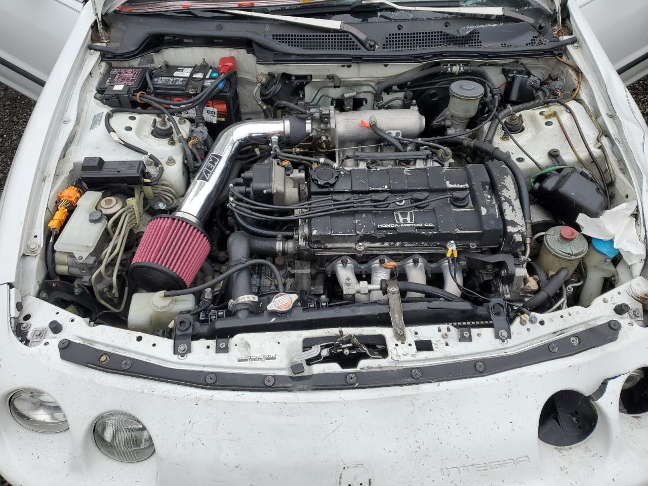 1995 Acura Integra VIN JH4DC4457SS015770 Copart auction photo, top/roof / front end damage thumbnail 13