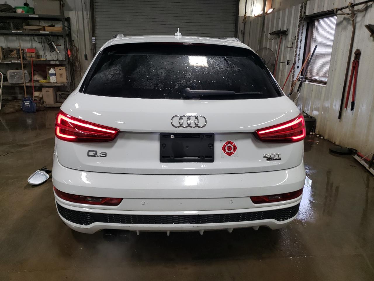 2016 Audi Q3 VIN WA1GFCFS8GR009665 Copart auction photo, front end damage thumbnail 6