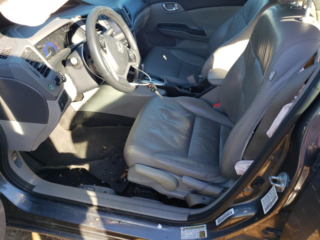 2012 Honda Civic VIN 19XFB2F99CE036142 Copart auction photo, front end / side damage thumbnail 7