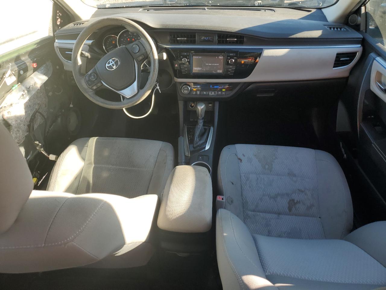 2016 Toyota Corolla VIN 2T1BURHEXGC539906 Copart auction photo, all over damage thumbnail 8