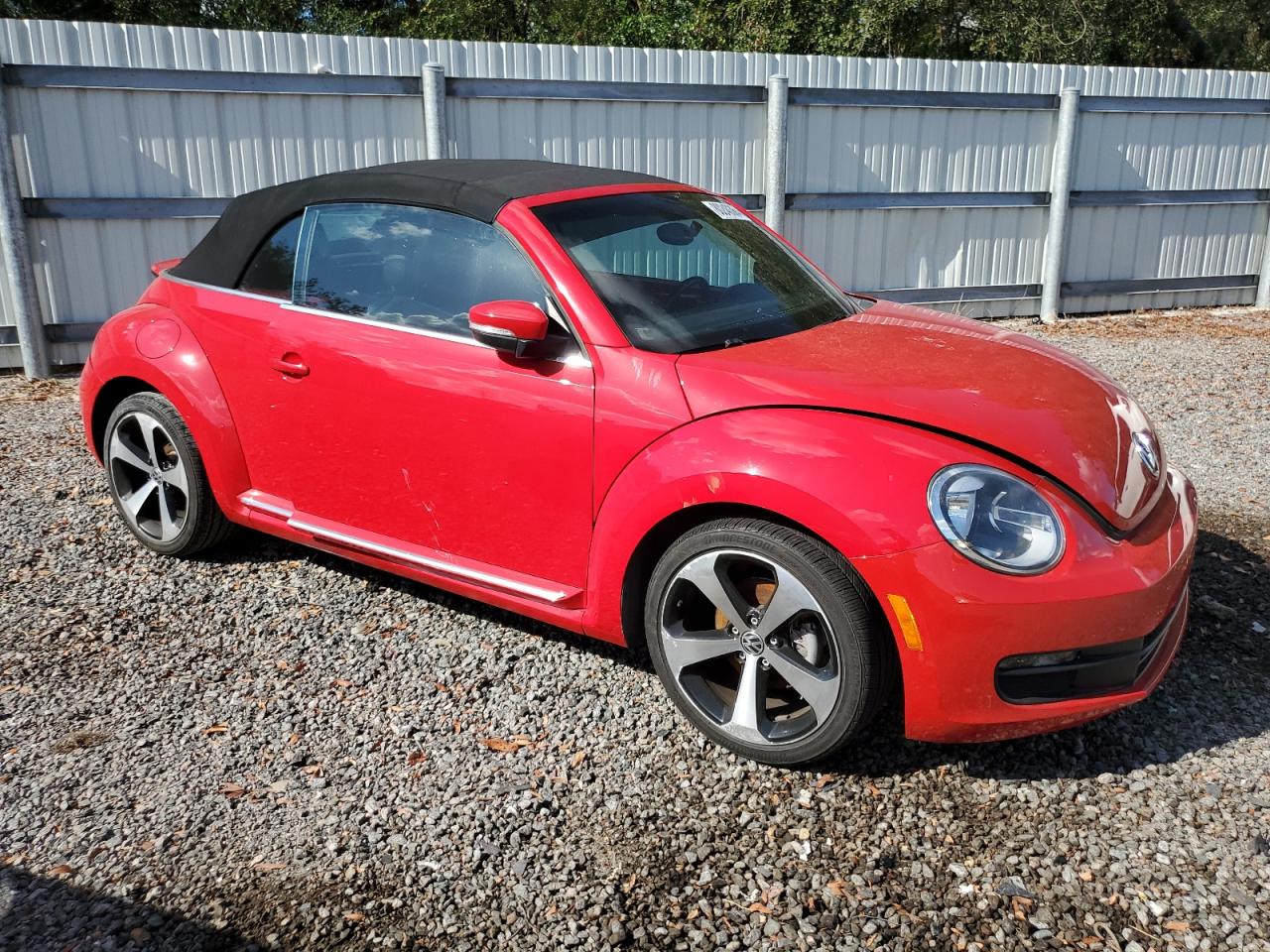 2014 Volkswagen Beetle VIN 3VW5P7AT1EM802142 Copart auction photo, mechanical damage thumbnail 4