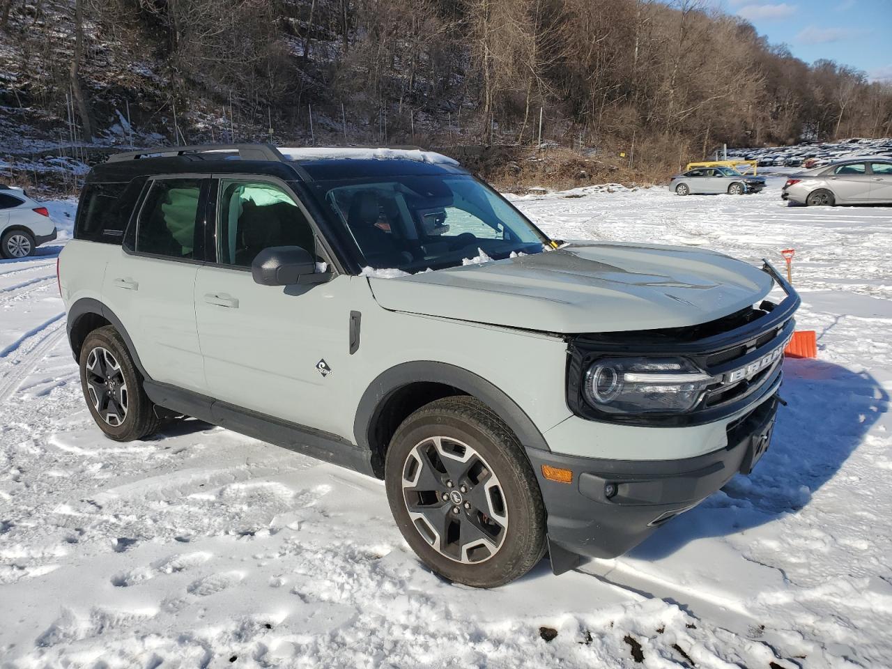 2021 Ford Bronco VIN 3FMCR9C69MRB05466 Copart auction photo, front end / minor dent/scratches damage thumbnail 4