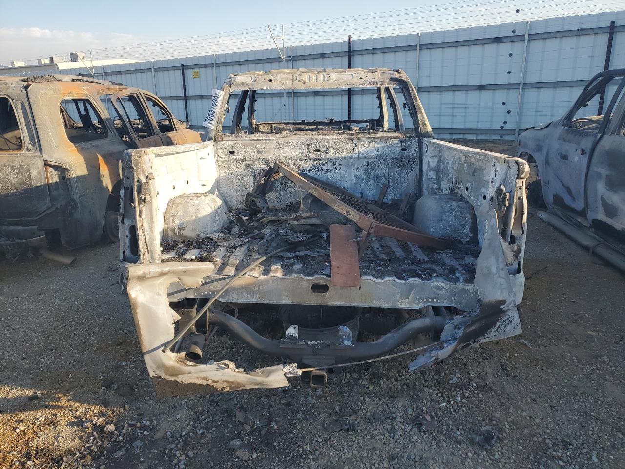 2019 Chevrolet Silverado VIN 1GCPYFED0KZ105271 Copart auction photo, burn damage thumbnail 6