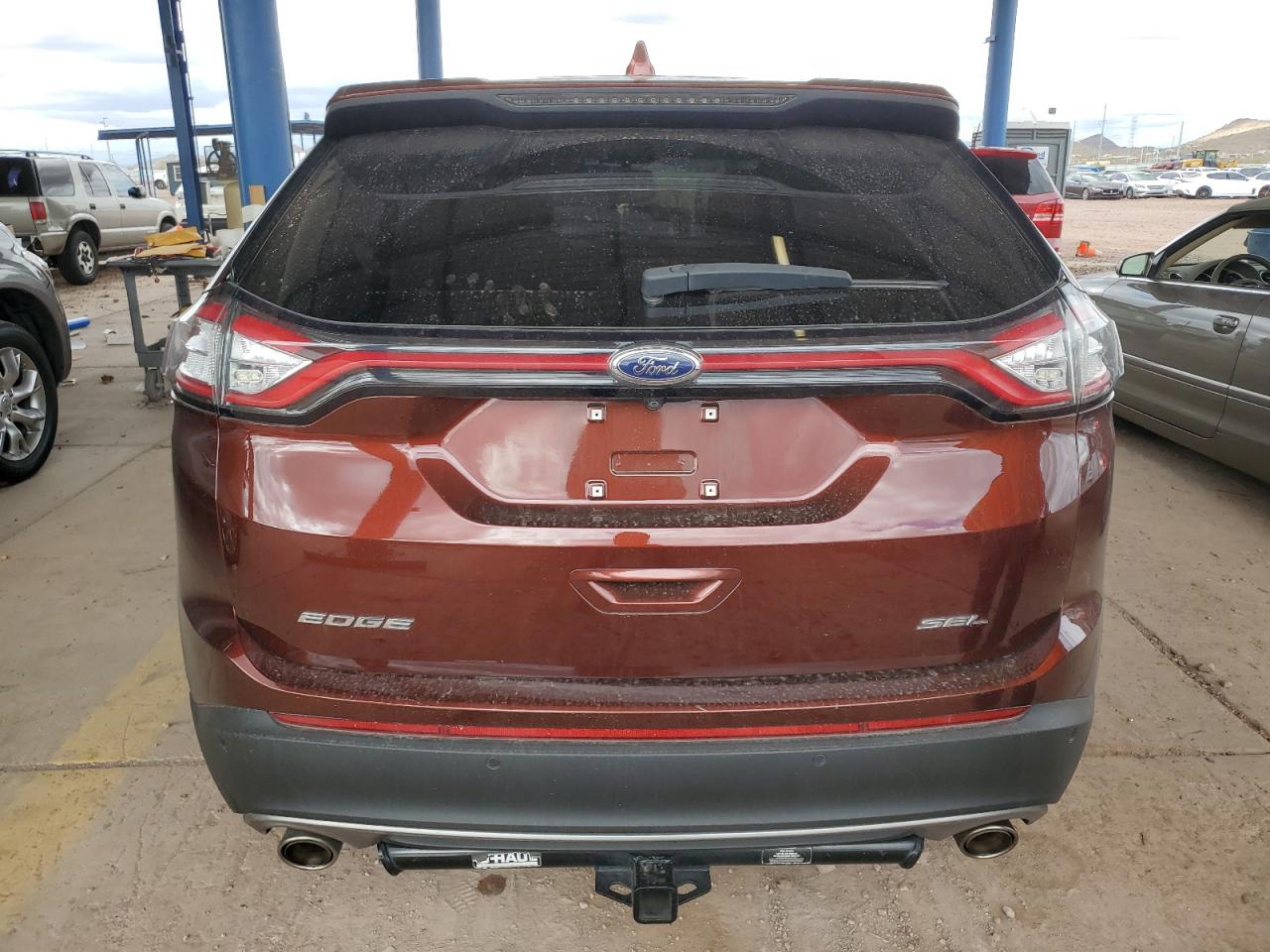 2016 Ford Edge VIN 2FMPK3J80GBC25053 Copart auction photo, front end damage thumbnail 6