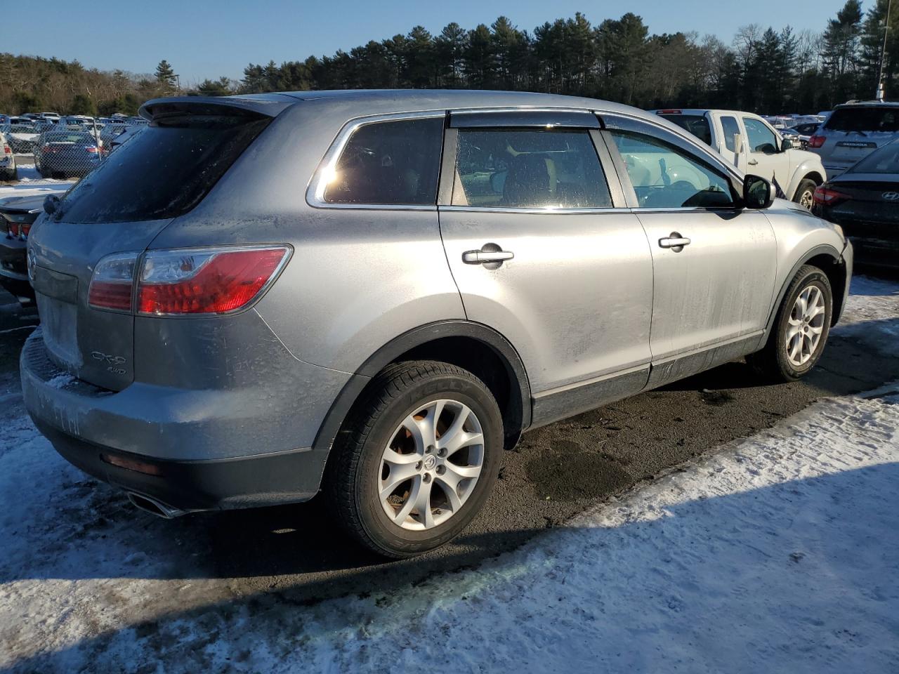 2011 Mazda CX-9 VIN JM3TB3BV6B0320595 Copart auction photo, front end damage thumbnail 3