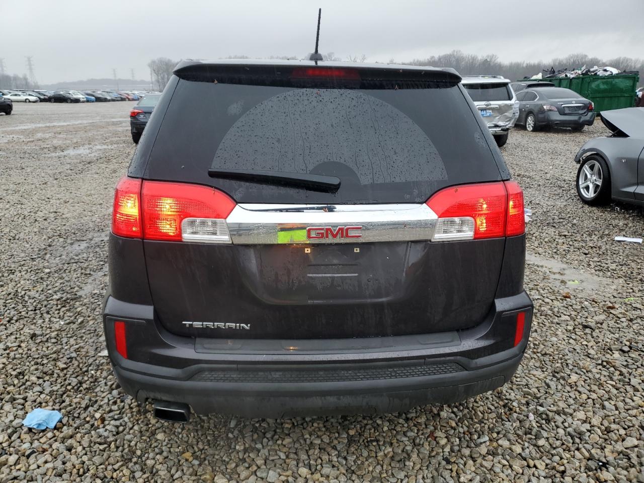 2016 GMC Terrain VIN 2GKALMEK2G6137220 Copart auction photo, front end damage thumbnail 6