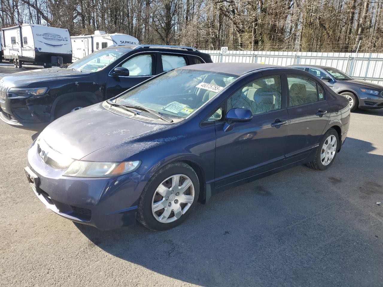 2010 Honda Civic VIN 2HGFA1F55AH555010