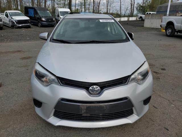 2016 Toyota Corolla VIN 2T1BURHE1GC483614 Copart auction photo, side / rear end damage thumbnail 5