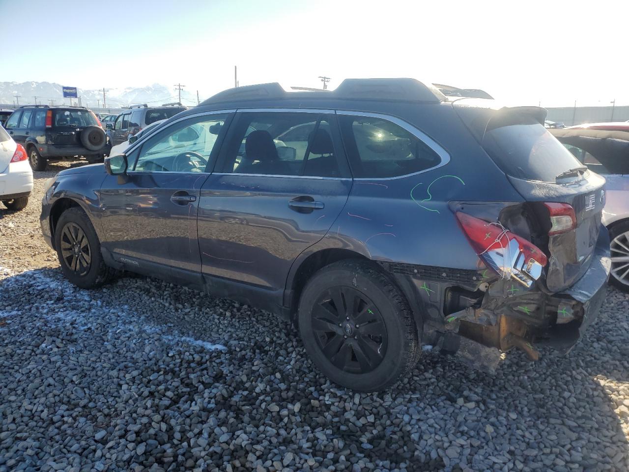 2015 Subaru Outback VIN 4S4BSBCC5F3217731 Copart auction photo, rear end damage thumbnail 2