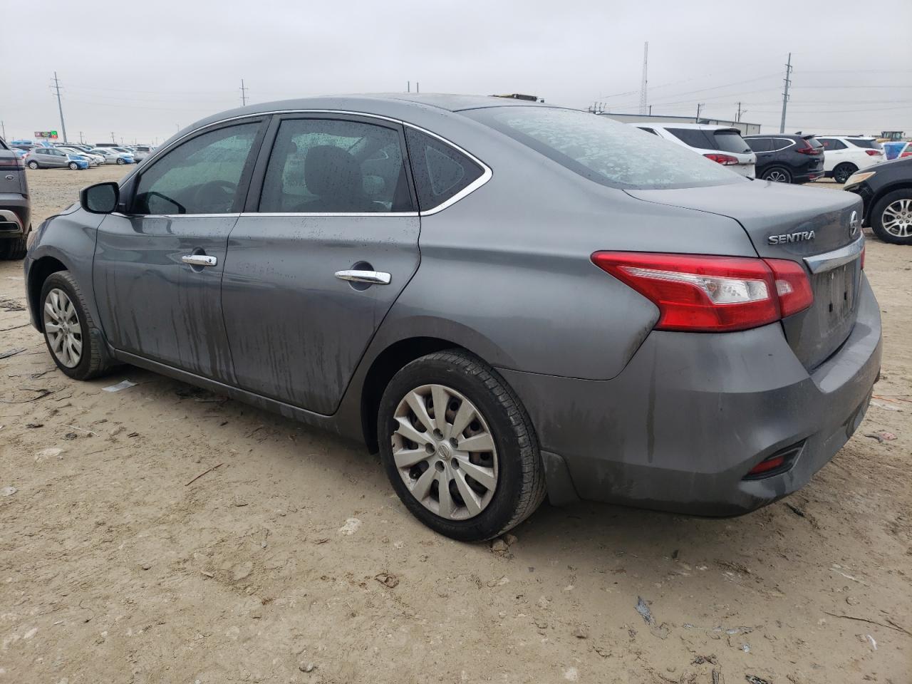2016 Nissan Sentra VIN 3N1AB7AP3GY288408 Copart auction photo, side / rear end damage thumbnail 2